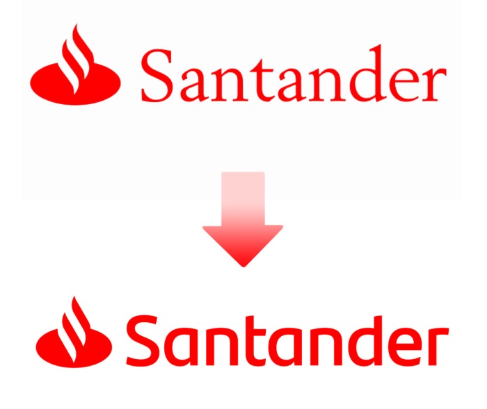 nuevo logo santander
